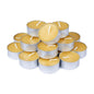 Natural Beeswax Tea Candles, DEYBBY 20 Pack Handmade Beeswax Candles in Aluminum Cup