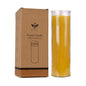 7 Day Beeswax Yartzeit Candle-Kosher Yahrtzeit Memorial and Yom Kippur Candle in Glass Jar